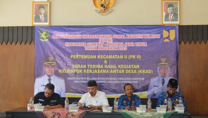 23 Kecamatan di Kabupaten Sumenep Mendapatkan Alokasi PISEW Kementerian PUPR Tahun 2023