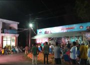 Warga Sumenep Menikmati Makan Sehat dan Susu Gratis