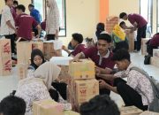 Siswa SMKN 1 Sumenep Bikin Floor Display Dari Bahan Bekas