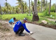 Bangun Jalan Desa Secara Swadaya, Warga Minta Pemdes Pagerungan Besar Peka
