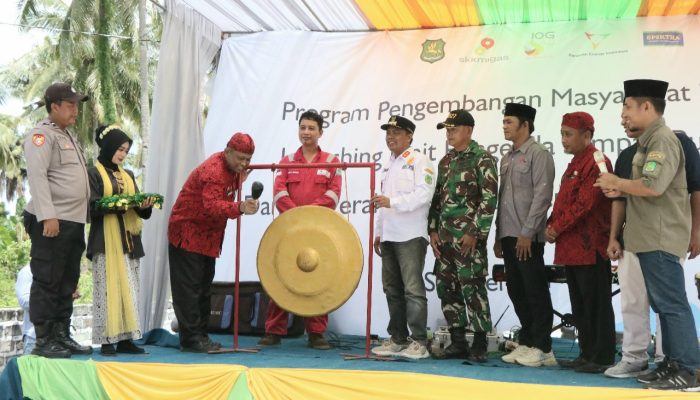 SKK Migas-KEI Launching Unit Pengelola Sampah di Sapeken