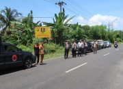 Mendekati Idul Fitri 2024 Polres Sumenep Mengecek Jalan Rawan Laka Lantas