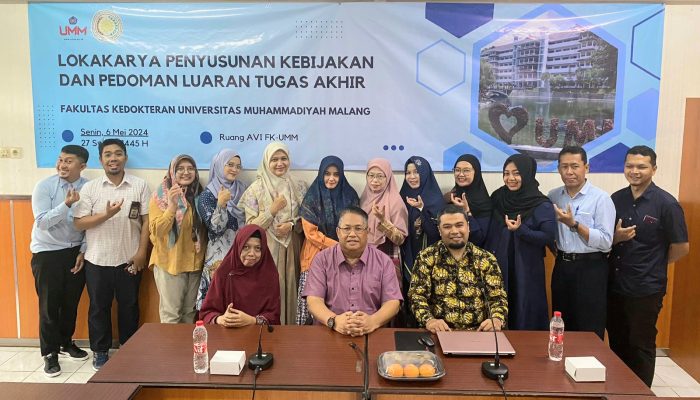 FK UMM Tekankan Calon Alumni Tidak Hanya Mengugurkan Tugas Akhir