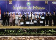 Rektor Unisma Lepas Calon Wisudawan dan Berikan Penghargaan bagi Mahasiswa Berprestasi