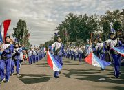Lomba Drumband Polres Sumenep Meriahkan HUT ke-78 Bhayangkara