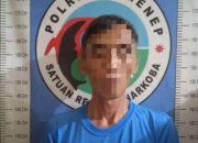 Seorang Laki-Laki di Kecamatan Pragaan diamankan Polisi Karena Narkoba