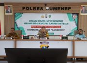 Perihal Penyamaan Persepsi, Polres Sumenep Bahas Pupuk Bersubsidi bersama Petani