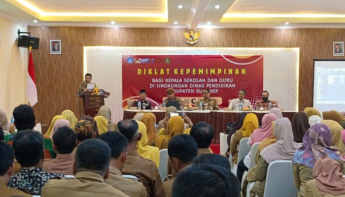 Disdik Sumenep Tingkatkan Kompetensi Kepsek dan Guru Melalui Diklat Kepemimpinan