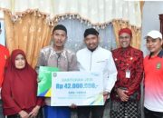 Bupati Achmad Fauzi Kunjungi Rumah Ahli Waris JKM BPJS di Ambunten Sumenep