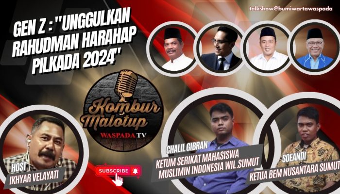 Gen Z Unggulkan Rahudman Harahap Menang Pilkada Medan 2024