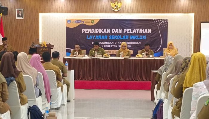 Disdik Sumenep Diklat Guru Khusus Pendidikan Inklusi