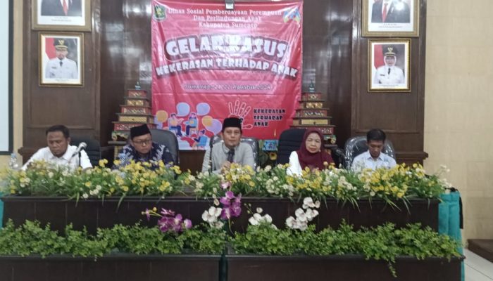 Dinsos P3A Sumenep Tekan Kasus Kekerasan Terhadap Anak melalui Gelar Kasus