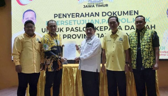 Partai Golkar Resmi Berikan Rekomendasi kepada Pasangan Fauzi-Imam