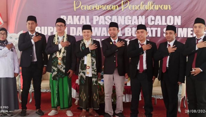 Pasangan FINAL Resmi Daftar ke KPU Sumenep