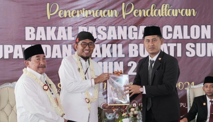 Bakal Pasangan Calon Fauzi-Imam “FAHAM” Pendaftar Pertama Pilkada Sumenep 2024