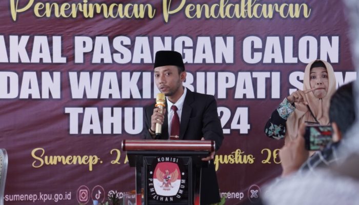 Pendaftaran Bakal Pasangan Calon Bupati dan Wakil Bupati Sumenep ditutup