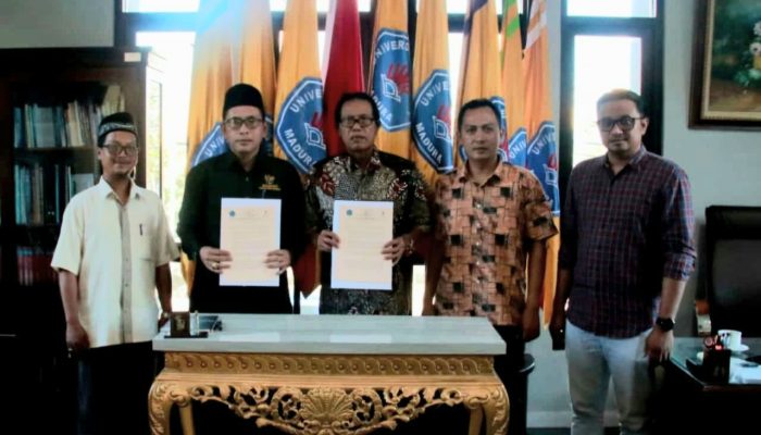 Baznas Sumenep dan Unija Madura Teken MoU Program Beasiswa hingga Ekonomi Kreatif
