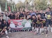 Misi Semangat Kebersamaan, Pegiat Seni dan Olahraga Sapeken Dukung Pasangan FAHAM