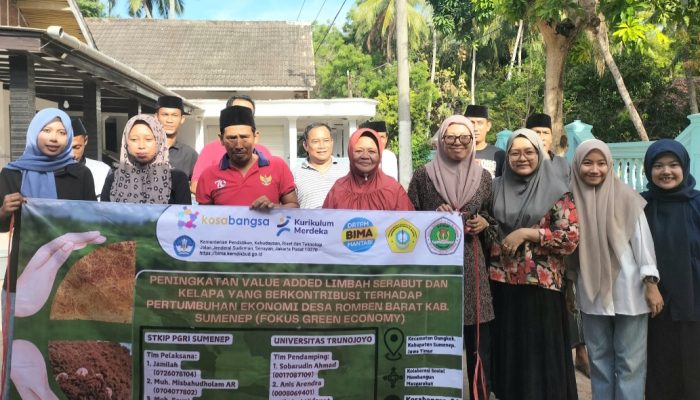 Tim Kosabangsa Berhasil Olah Limbah Serabut Kelapa dan Siwalan Menjadi Cocopeat dan Cocofiber