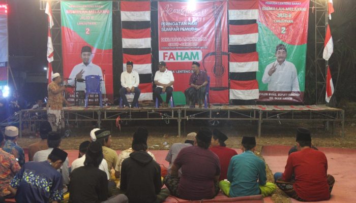 Dinilai Peduli, Pemuda Lenteng Barat Deklarasi Dukungan Terhadap Pasangan FAHAM