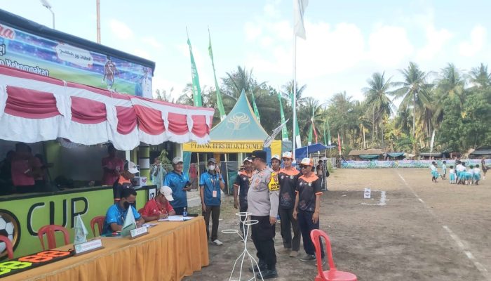 Setelah ditunda, Polres Sumenep Kawal Ketat Pelaksanaan Turnamen PK Cup 2024