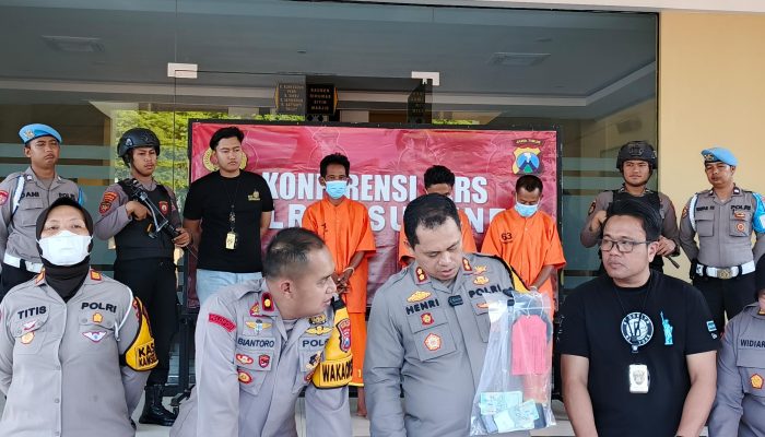 Sebanyak 8 Orang diamankan Polres Sumenep Gegara Judi