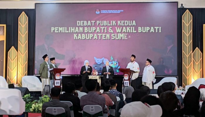 Debat Publik ke-Dua Paslon Bupati dan Wakil Bupati Sumenep Kembali digelar
