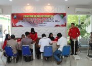 Anggota Polres Sumenep, Petugas Operasi Mantap Praja Mengikuti Cek Kesehatan