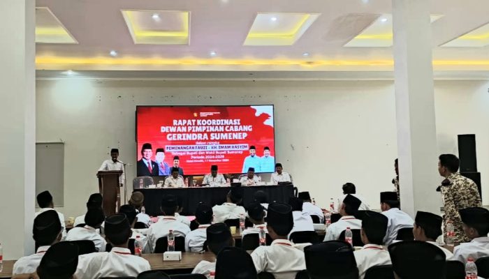 Rapat Koordinasi DPC Gerindra Sumenep, Perkuat Barisan Menjemput Kemenangan FAHAM