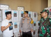 Kapolres dan Dandim 0827 Sumenep Monitoring Pergeseran Kotak Suara Pilkada 2024