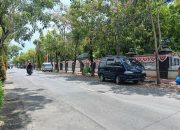 Pohon Tabebuya Bikin Jalan Raya di Kota Sumenep Semakin Romantis