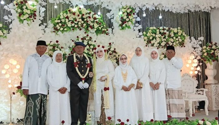 Wakil Bupati Sumenep Hj Dewi Khalifah Resmi Menikah dengan Bripka Krisna Maharta