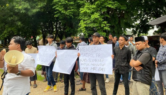 Mahasiswa Desak Satpol PP Sumenep Tutup Tempat Hiburan Malam
