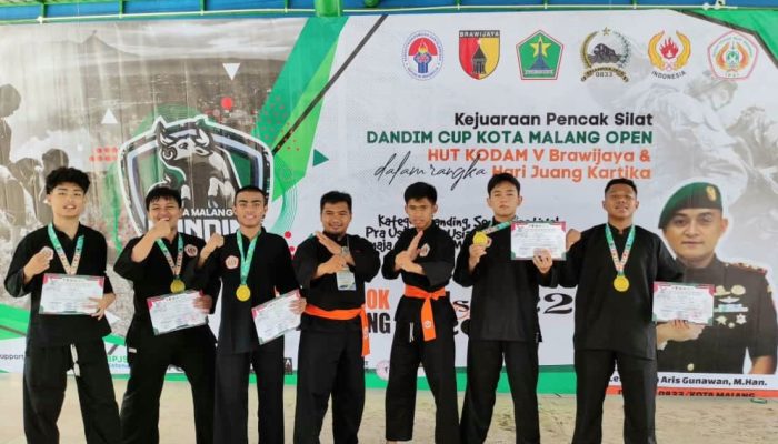 Siswa MA Muhammadiyah 1 Malang Raih Prestasi Gemilang di Kejuaraan Pencak Silat Dandim Cup 2024