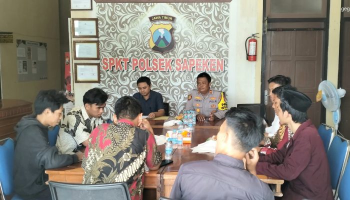 Audensi Aktivis HIMPASS ke Polsek Sapeken: Tindak Tegas Pengedar Narkoba