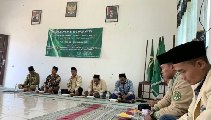 Semarak Harlah ke-102 NU: PK IPNU-IPPNU Al-Munawarah Gandeng