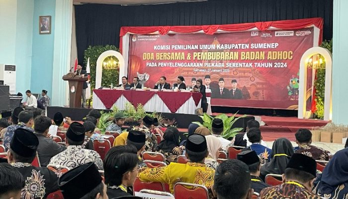 Badan Adhoc Pilkada 2024 di Sumenep Resmi Dibubarkan