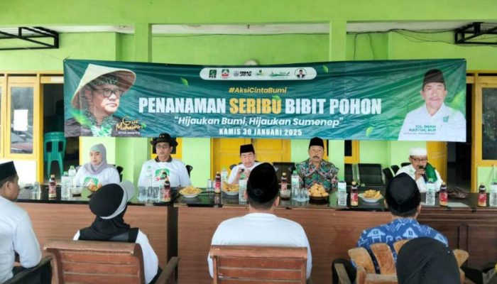 Gerbang Tani Sumenep Tanam Seribu Pohon, Dorong Kesadaran Lingkungan