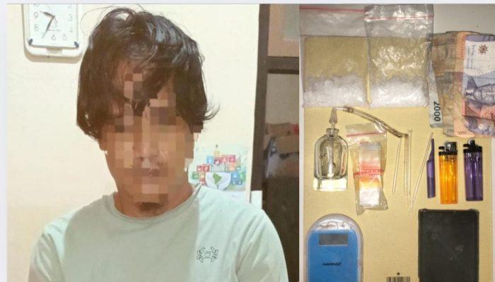 Gegara Narkoba Warga Pagerungan Besar Ditangkap Polres Sumenep.