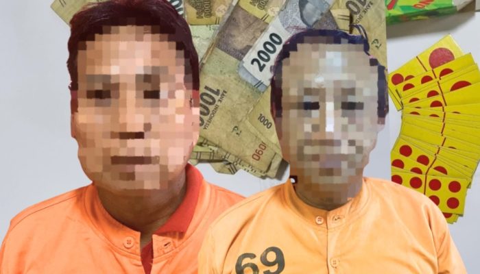 Sedang Asyik Berjudi, Dua Orang di Sumenep Diamankan Polisi