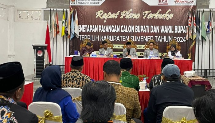 KPU Sumenep Tetapkan Pasangan FAHAM Sebagai Bupati dan Wakil Bupati Terpilih