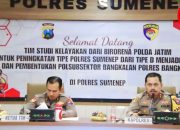 Polres Sumenep Berpotensi Naik Tipe, Tim Studi Kelayakan Polda Jatim Lakukan Peninjauan