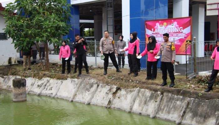 Kapolres Sumenep Launching Program Pekarangan Pangan Lestari