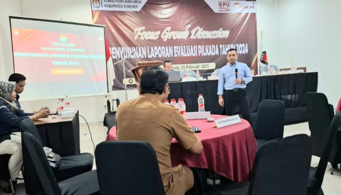 FGD KPU Sumenep Bahas Penyusunan Evaluasi Pilkada 2024 dan Partisipasi Pemilih