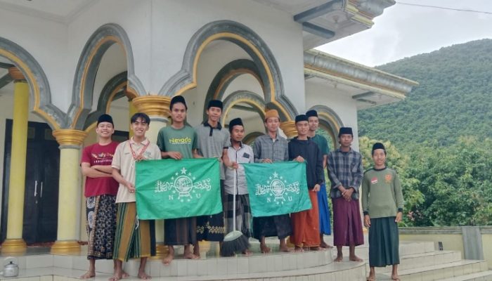 Sambut Ramadhan, GP Ansor Rajun Gelar “Ansor Goes to Masjid” Bersihkan 9 Masjid di Desa