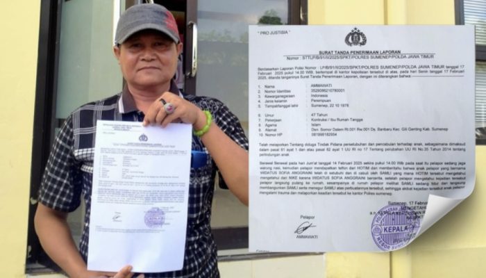 Seorang Ayah Tiri di Pulau Giliraja Sumenep Diduga Rudapaksa Anak Dibawah Umur