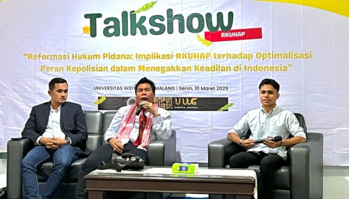 BADKO HMI Jatim Gelar Talkshow RKUHAP: Bedah Reformasi Hukum Pidana dan Implikasinya bagi Kepolisian