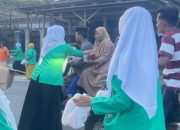Pengurus Ranting Fatayat NU Prenduan Kembali Laksanakan Bagi Takjil Gratis