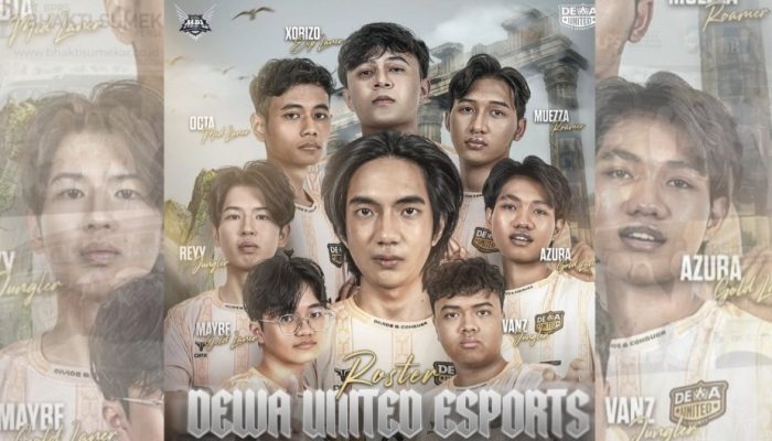 Dewa United Esports Perkenalkan Roster Anyar, Siap Bertarung di MPL ID Season 15