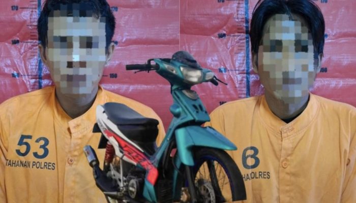 Polres Sumenep Berhasil Ungkap Kasus Pencurian Motor di Dasuk